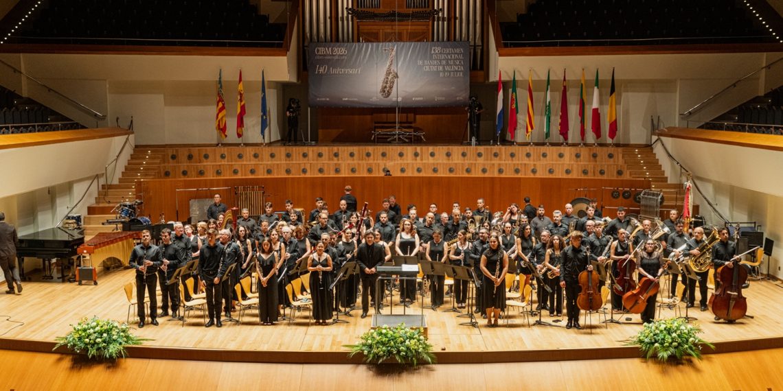 La Sociedad Musical Santa Cecília de Chelva gana la Sección Segunda del 138 Certamen Internacional de Bandas Ciudad de Valencia