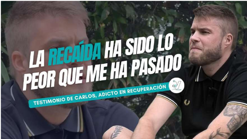 «Me levantaba a las seis para beber»: el crudo relato de la recaída que casi acaba con la vida de Carlos