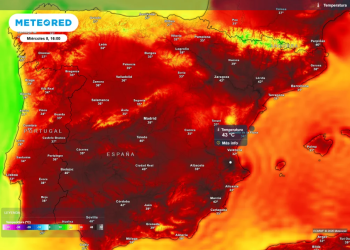 La ola de calor mantiene los 43 ºC y activa nuevas tormentas en la Comunitat Valenciana
