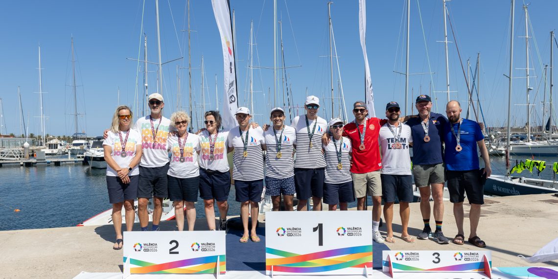 Los Gay Games XII Valencia 2026 de Vela concluyen tras una decisiva jornada final