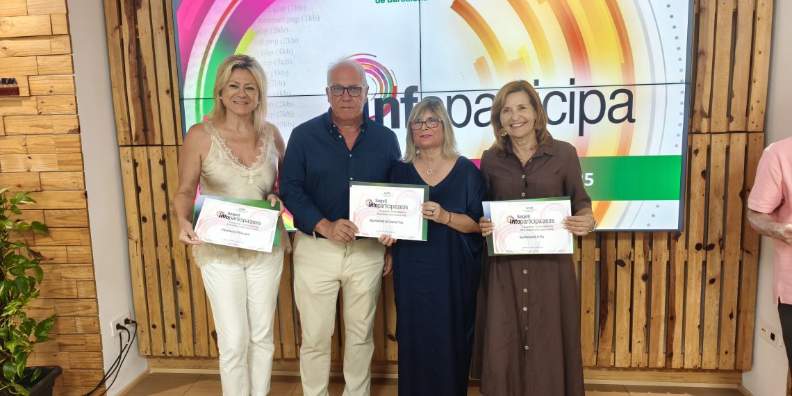 La Diputación de Alicante revalida por séptimo año el Sello Infoparticipa por su transparencia
