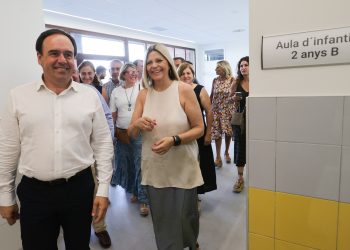 Pérez Llorca asegura que el nuevo colegio de Sant Joan de Moró demuestra que el Consell ha ejecutado el 76 % de las infraestructuras educativas