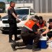 Protección Civil sale a la calle en La Pobla de Farnals para prevenir los efectos de la ola de calor
