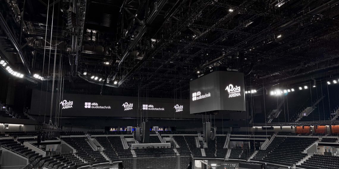 Roig Arena estrena un sistema de sonido permanente para mejorar la acústica de sus conciertos