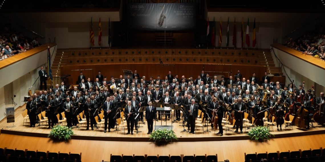 La Societat Musical Instructiva Santa Cecília de Cullera gana la Sección de Honor del Certamen Internacional de Bandas de Valencia
