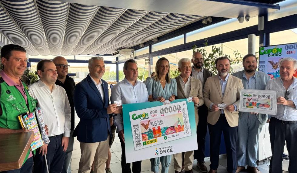 Cinco millones de cupones de la ONCE llevarán el Sonido de Valencia por toda España