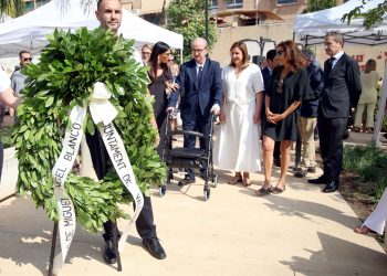 El Ayuntamiento de Valencia homenajea a Miguel Ángel Blanco en el 29 aniversario de su asesinato