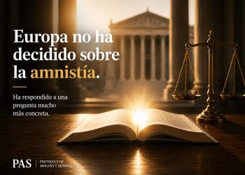 Europa no ha decidido sobre la amnistía. Ha respondido a una pregunta mucho más concreta.