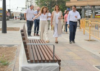 Valencia avanza en la transformación de Pérez Galdós-Giorgeta con más sombra, árboles y espacios verdes