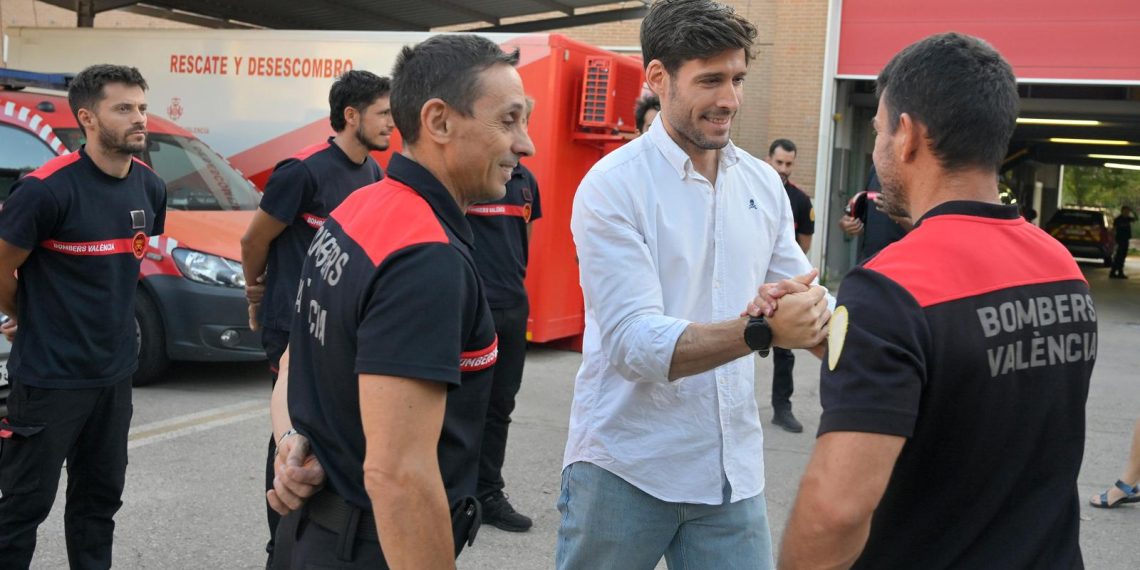 El contingente de Bomberos Valencia se incorpora al dispositivo de incendios de Madrid y Ávila