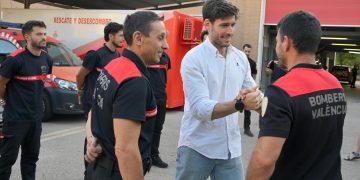 El contingente de Bomberos Valencia se incorpora al dispositivo de incendios de Madrid y Ávila