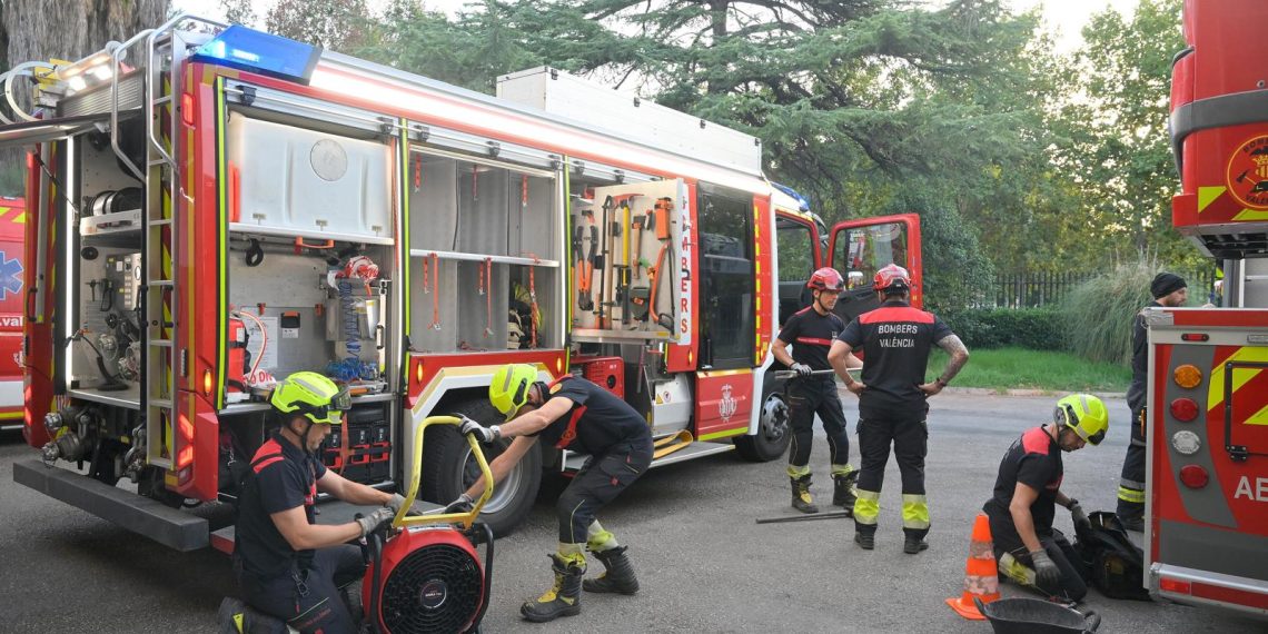 El contingente de Bomberos Valencia se incorpora al dispositivo de incendios de Madrid y Ávila