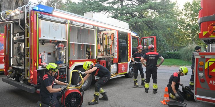 El contingente de Bomberos Valencia se incorpora al dispositivo de incendios de Madrid y Ávila