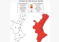 La Comunitat Valenciana activa el nivel extremo de riesgo de incendios en parte de su territorio para este martes