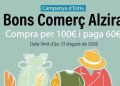 Los Bonos Comercio de Alzira agotan todas las citas previas para su compra en solo tres días