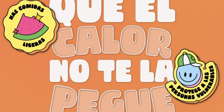 Sanidad recuerda las medidas básicas para protegerse del calor