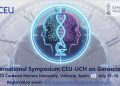Especialistas en el envejecimiento biológico y sus implicaciones en la salud participan en el I Simposio Internacional de Gerociencia en la CEU UCH