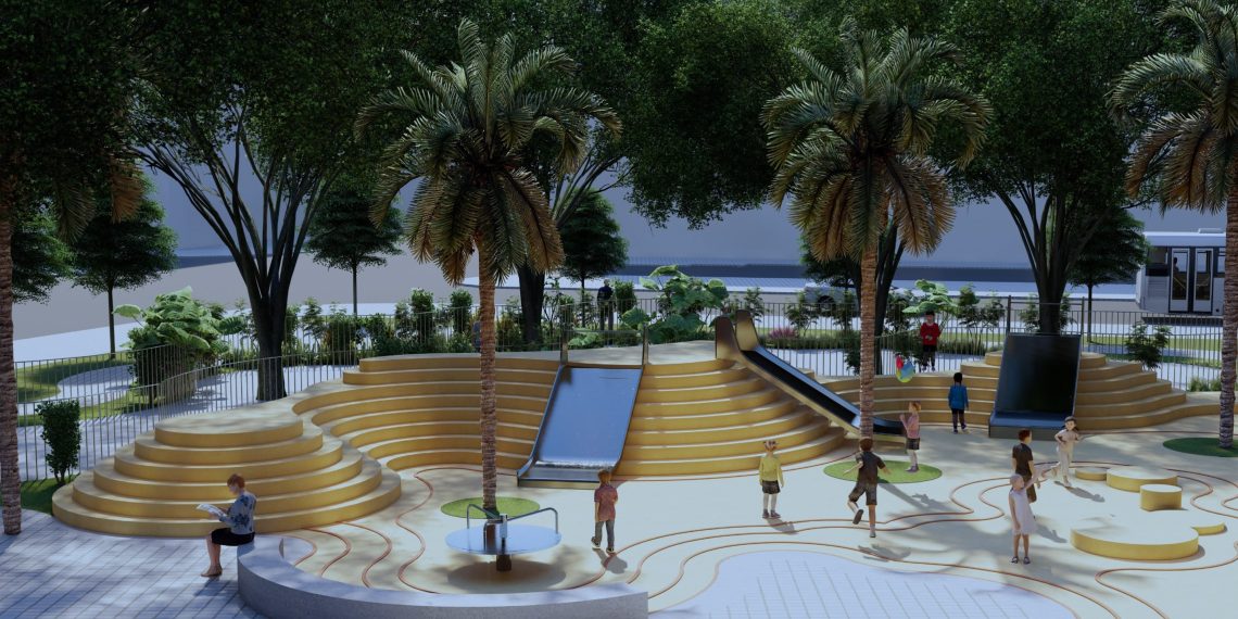 Valencia renovará un jardín de Camins al Grau con una nueva zona infantil y un espacio para perros