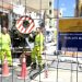 Valencia renueva la red de saneamiento de la calle Ernesto Anastasio