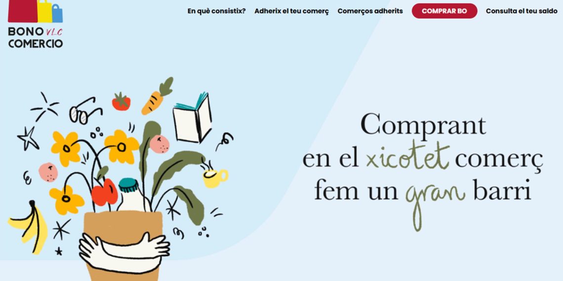 Valencia amplía hasta el 7 de agosto el plazo para solicitar los Bonos Comercio VLC 2026