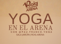 El Roig Arena estrena septiembre con seis sesiones de yoga junto a Pau Franco