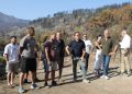 Pérez Llorca visita explotaciones ganaderas afectadas por el incendio de la Vall d’Uxó
