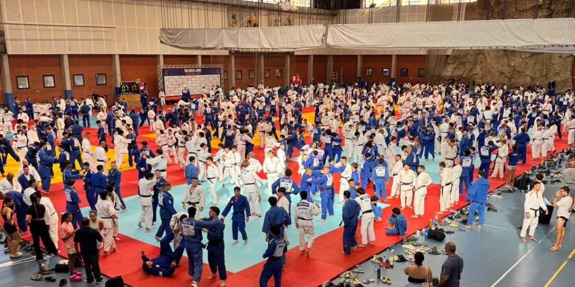 Valencia reúne a 1.600 judocas de 58 países en el Valencia Judo Training