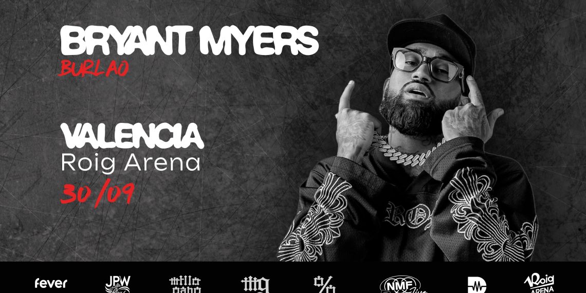 Bryant Myers llega al Roig Arena de Valencia con su ‘Burlao Tour’ el 30 de septiembre