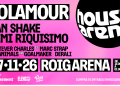 Roig Arena estrenará House Arena, un nuevo festival de música house con Folamour al frente