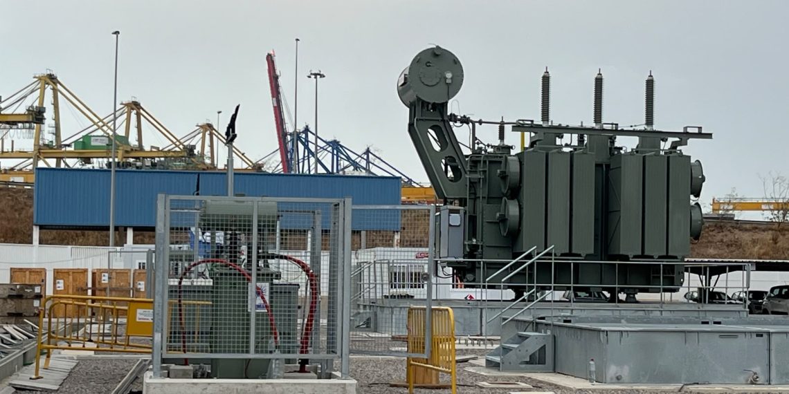 El Puerto de Valencia prepara una nueva subestación para reforzar su suministro eléctrico