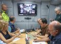 Pérez Llorca asiste a la reunión del CECOPI que coordina las labores de extinción del incendio de Tírig