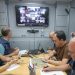 Pérez Llorca asiste a la reunión del CECOPI que coordina las labores de extinción del incendio de Tírig