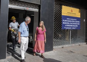 Valencia avanza en las obras del nuevo centro de mayores de Sant Antoni