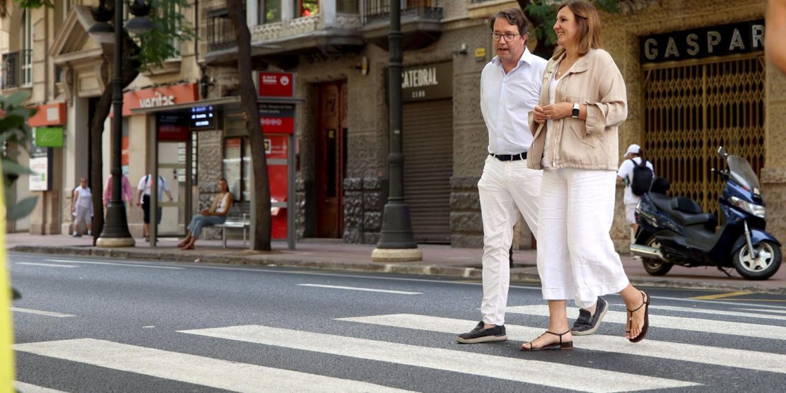 Valencia culmina el reasfaltado de la Gran Via del Marqués del Túria