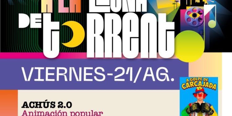 ‘A la Lluna de Torrent’ llena de magia, cine y rumba el cuarto fin de semana de agosto