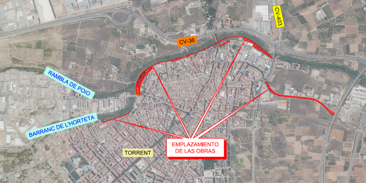Torrent destina 36 millones a reconstruir el Xenillet y proteger los barrancos del Poyo y l’Horteta tras la DANA