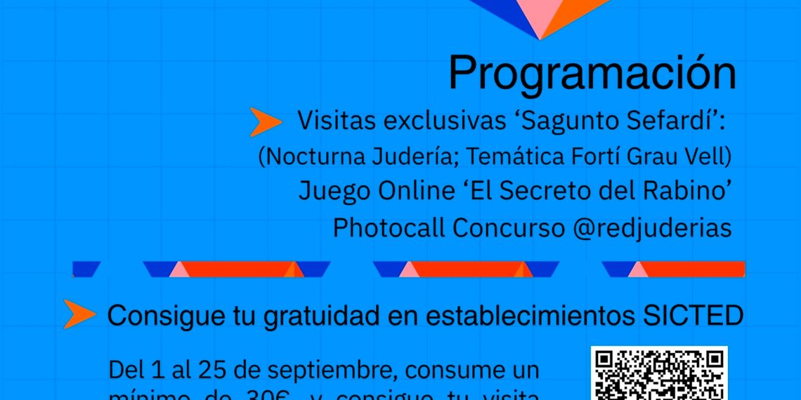 Sagunto celebra una nueva edición del Septiembre Sefardí con visitas gratuitas y actividades familiares