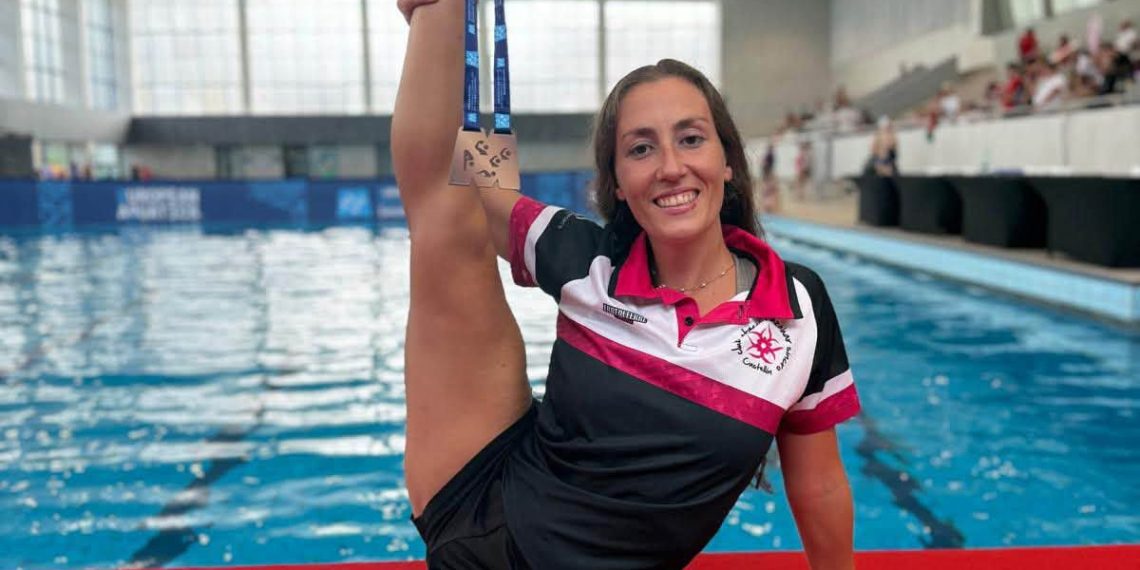 La Comunitat Valenciana conquista cinco medallas en los Europeos Máster de natación