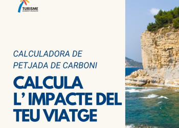 Turisme CV incorpora una calculadora de huella de carbono para viajeros