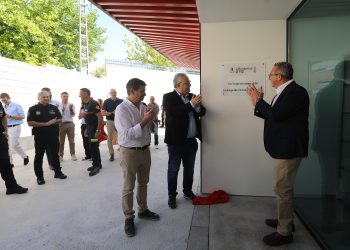 La Diputación de Alicante inaugura el nuevo Parque de Bomberos de Ibi