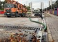 Torrent intensifica el achique de agua en el túnel de Parc Central para recuperar la normalidad lo antes posible