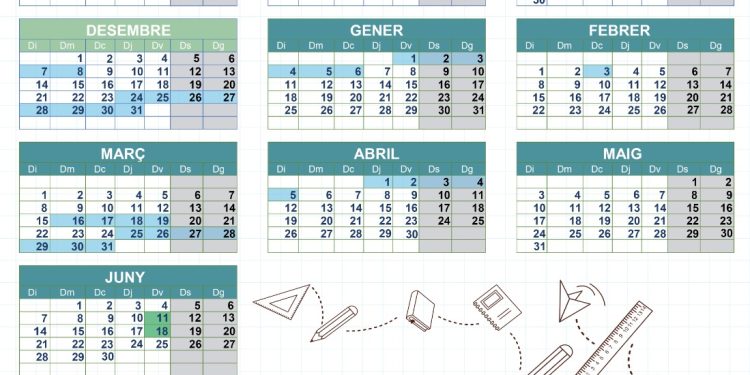 La Generalitat aprueba los cinco días no lectivos propuestos por el Consejo Escolar Municipal de Torrent para el curso 2026/2027