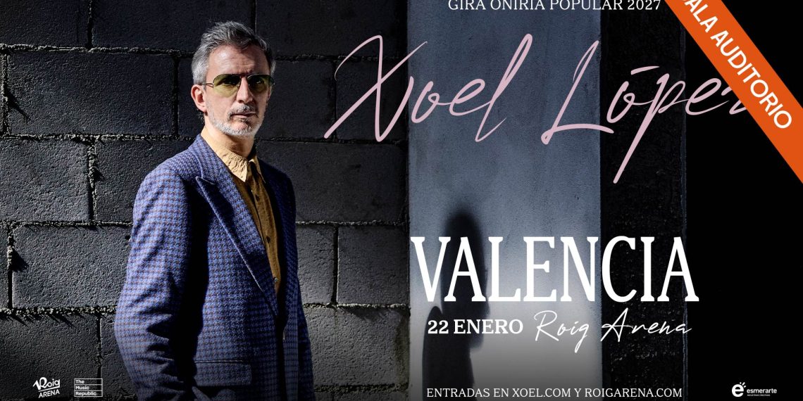Xoel López arrancará la gira “Oniria Popular” el 22 de enero en la sala Auditorio Roig Arena