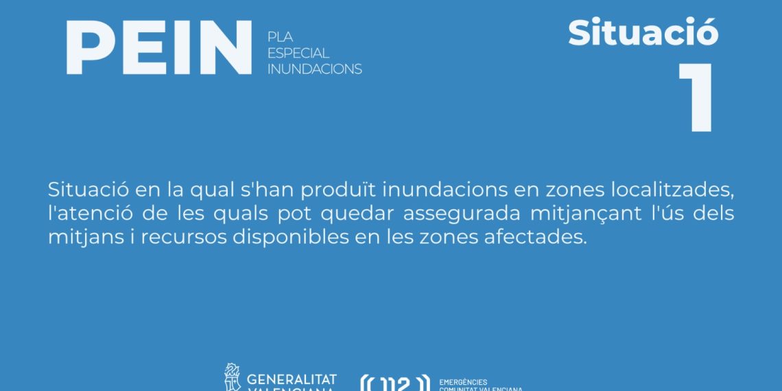 Enviado Es Alert: Emergencias establece alerta naranja por fuertes lluvias en toda la provincia de Valencia, el sur de Castellón y todo el litoral de Alicante