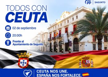 Eva Cayuela: ¿Por qué no solidarizarnos juntos?, Sagunto Por Ceuta y por España