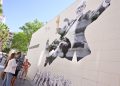 Valencia homenajea a la selección española con un mural en Montolivet