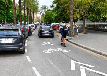 Valencia cuenta ya con 54 kilómetros de ciclocalles tras la habilitación de las nuevas de la Carrasca y Camí Real