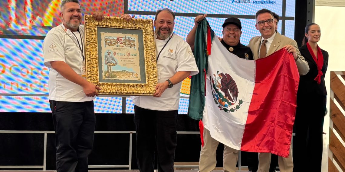 Burguettos, de México, gana el 65º Concurs Internacional de Paella Valenciana de Sueca