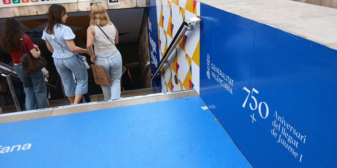 Metrovalencia amplía el servicio nocturno por el 9 d’Octubre y el Pilar