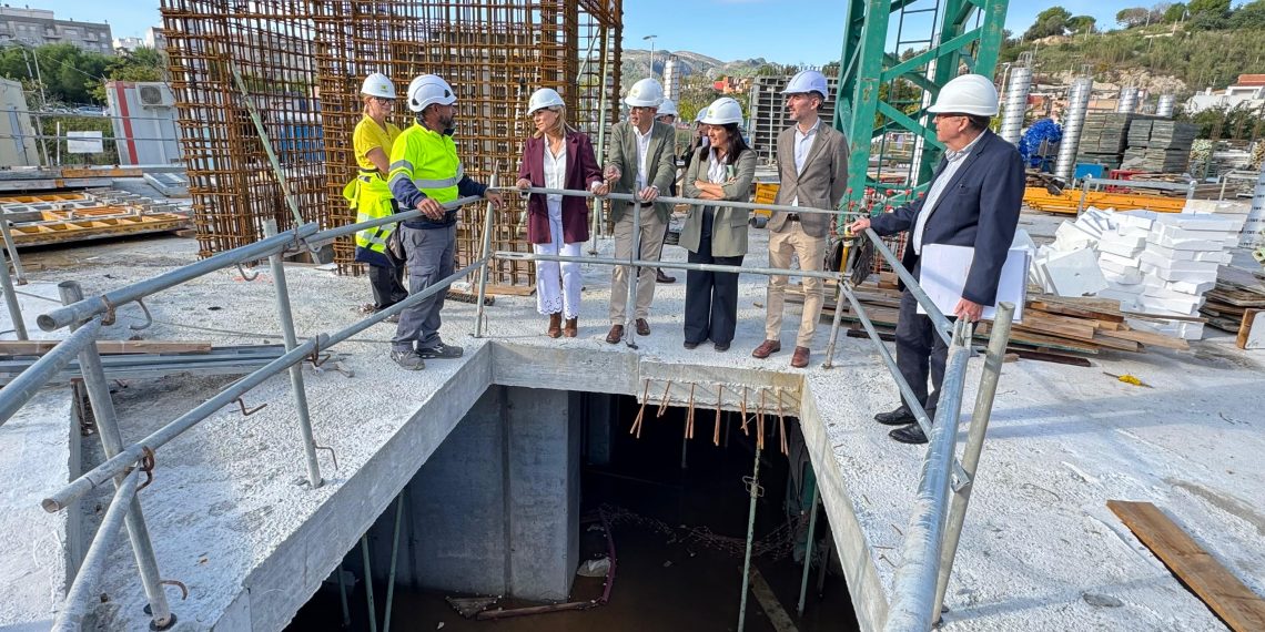 Susana Camarero visita las obras del Plan VIVE afectadas por la dana en Gandia